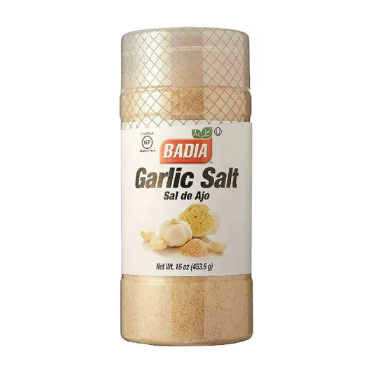 Badia Garlic Salt Shaker 16oz