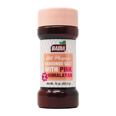 Badia All Purpose Seasoned Salt W/ Pink Himalayan Shaker 15oz