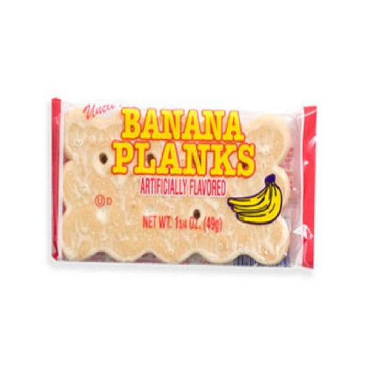 Uncle Al's Planks Banana  Cookies 1.75 oz
