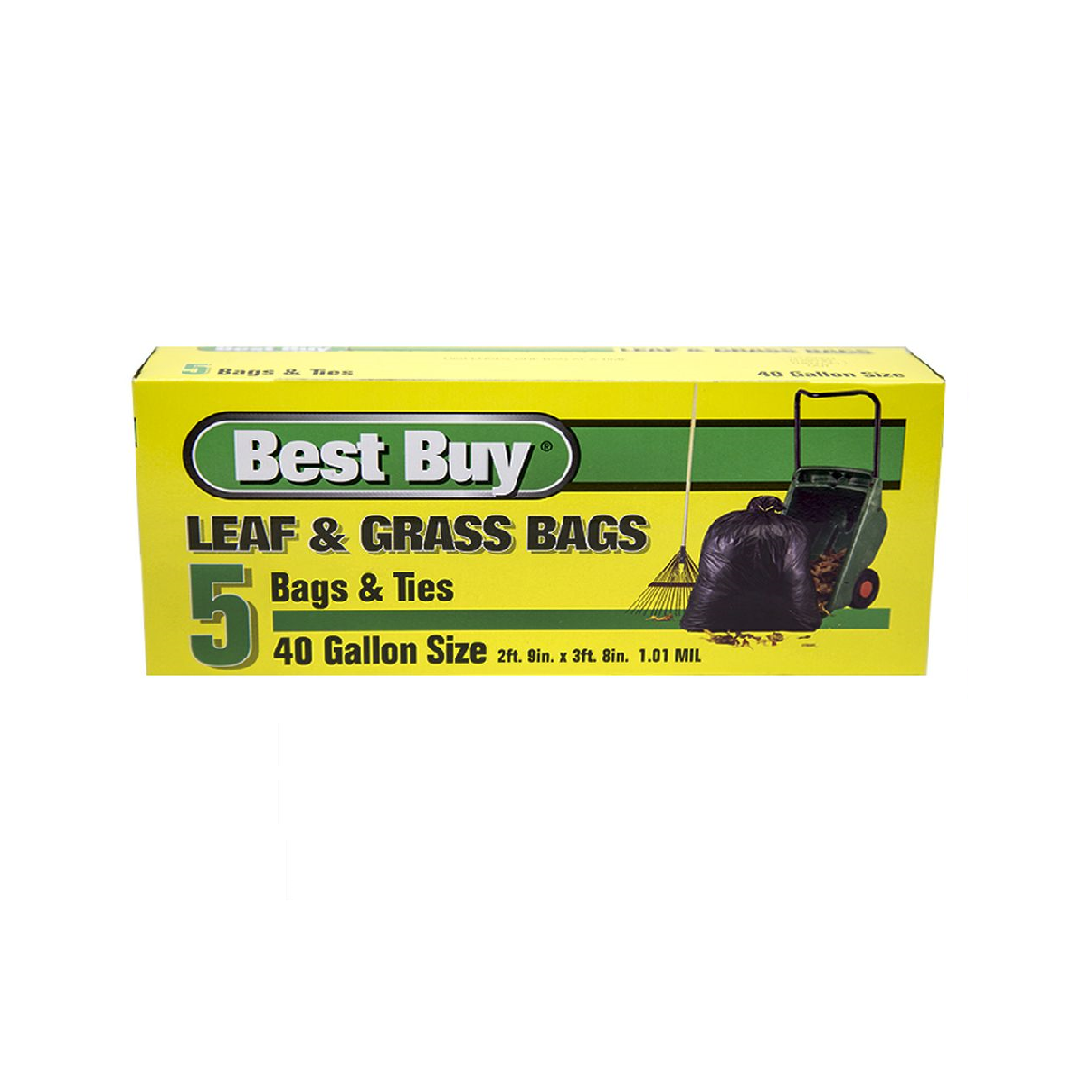 Best Buy Leaf & Grass 40 Gallon Bags (5 Bags)