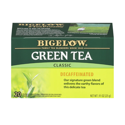 Bigelow Classic Decaffeinated Green Tea | 20 Tea Bags