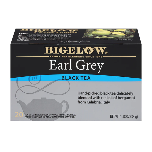 Bigelow Earl Grey Black Tea | 20 Tea Bags