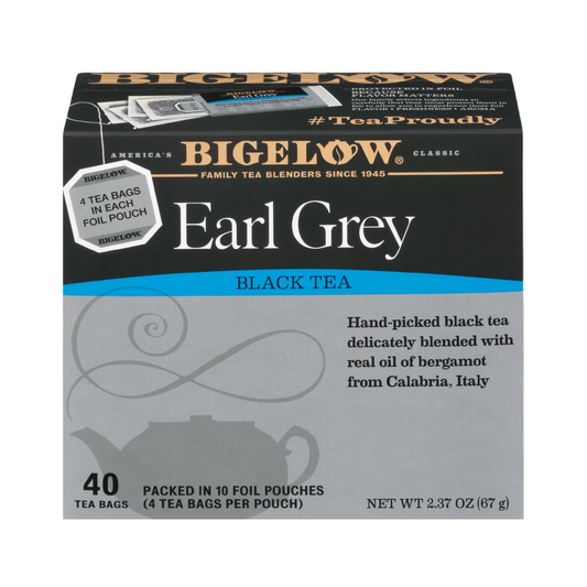 Bigelow Earl Grey Black Tea | 40 Tea Bags