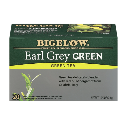 Bigelow Earl Grey Green Tea | 20 Tea Bags