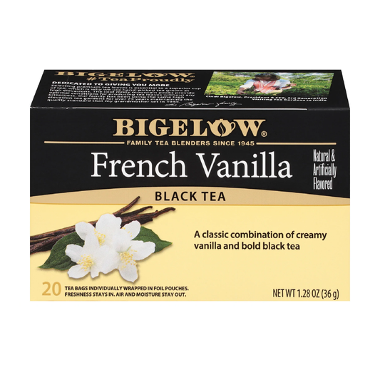 Bigelow French Vanilla Black Tea | 20 Tea Bags