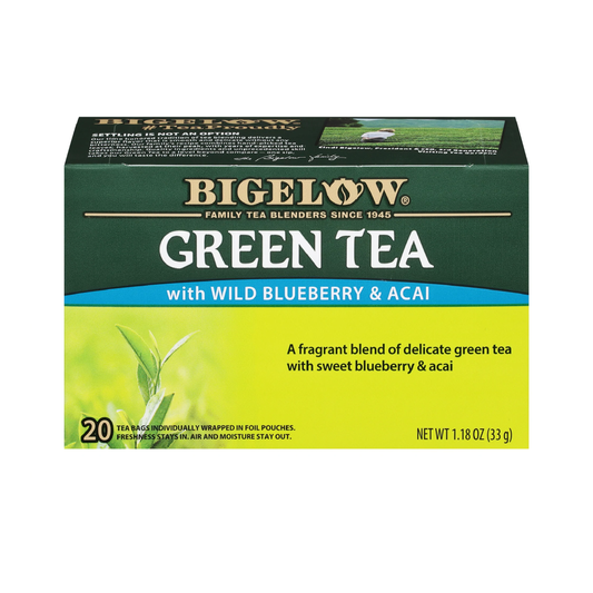 Bigelow Blueberry & Acai Green Tea | 20 Tea Bags