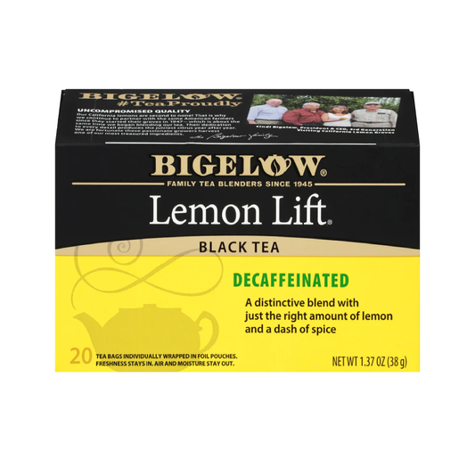 Bigelow Lemon Lift Decaffeinated Black Tea | 20 Tea Bags