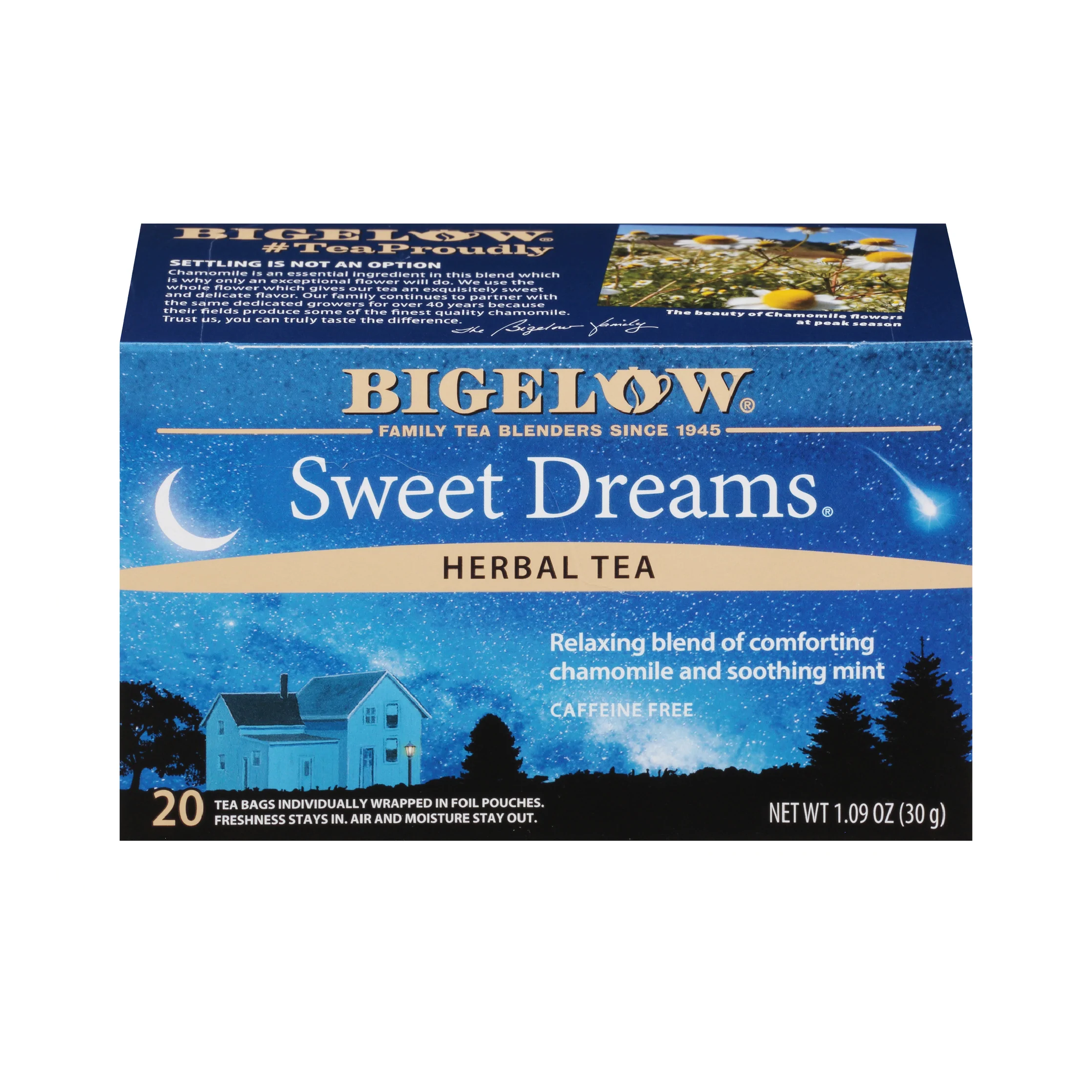 Bigelow Sweet Dreams Black Tea | 20 Tea Bags