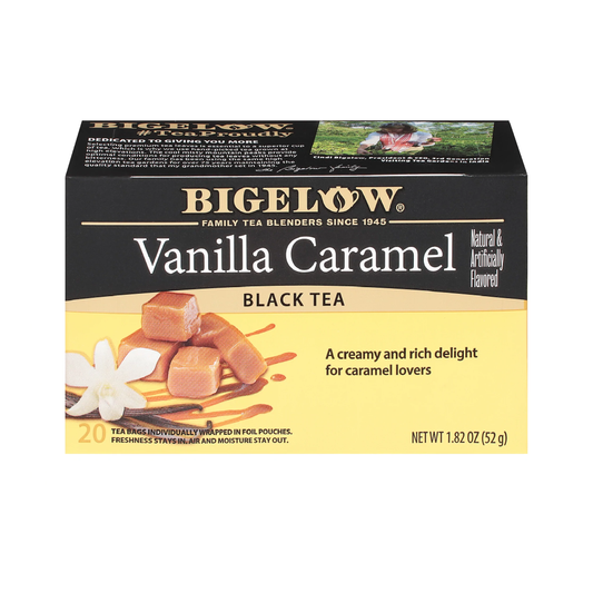 Bigelow Vanilla Caramel Black Tea | 20 Tea Bags