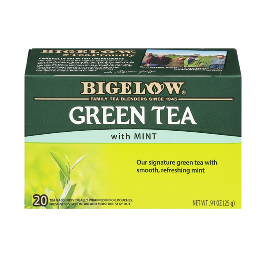 Bigelow Mint Green Tea | 20 Tea Bags
