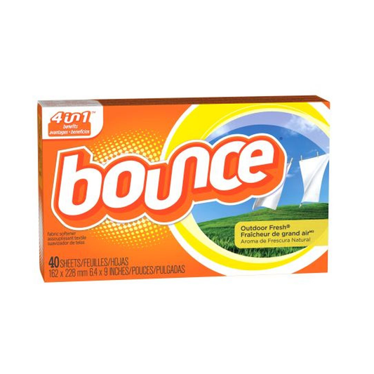 Bounce Fabric Sheets