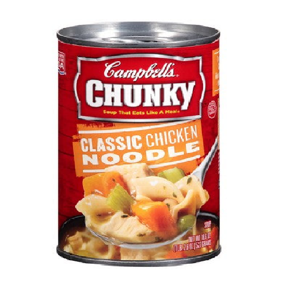 Campbell Chunky Chicken Noodle Soup 18.6OZ
