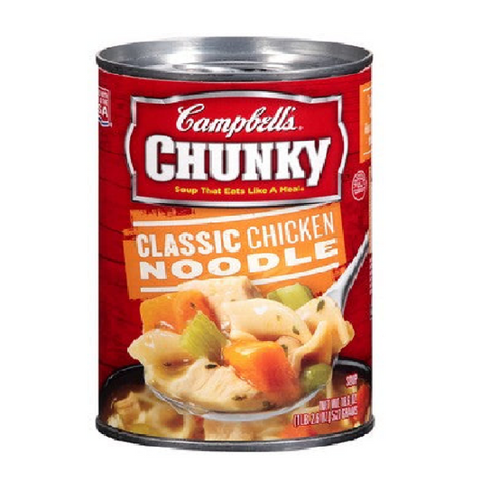 Campbell Chunky Chicken Noodle Soup 18.6OZ