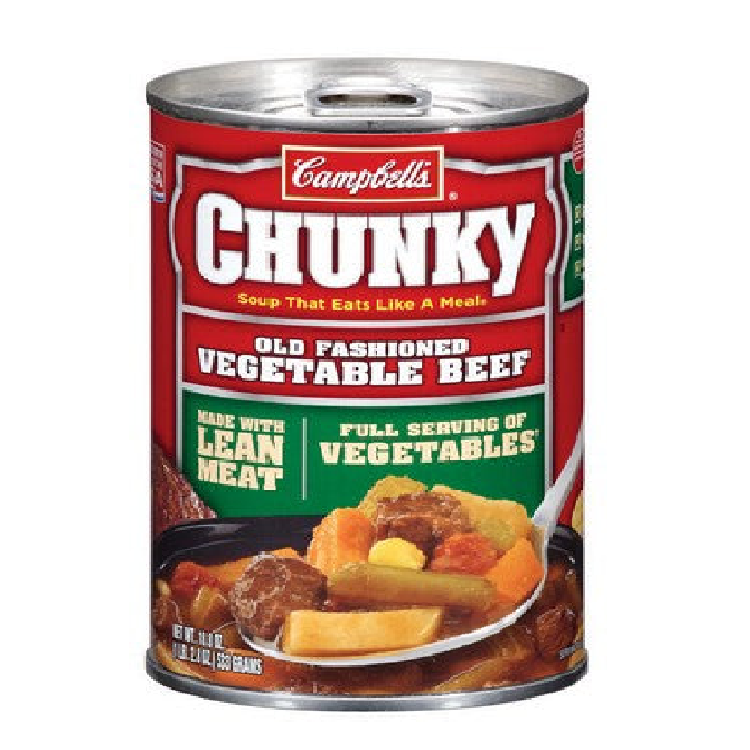 Campbell Vegetable Beef Soup 18.6OZ