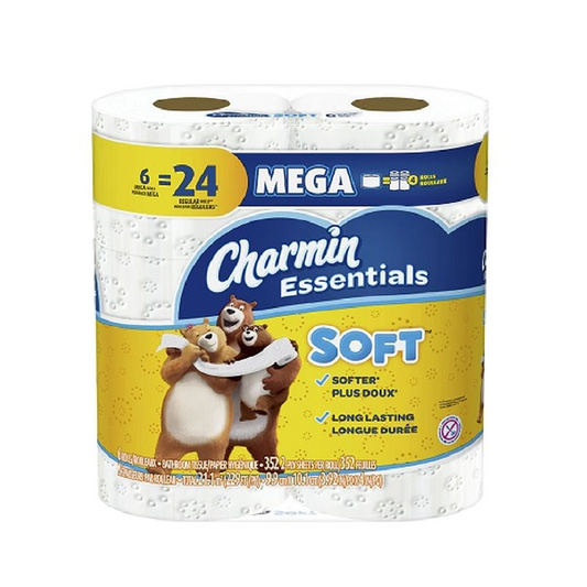 Charmin Essentials Soft Mega Rolls