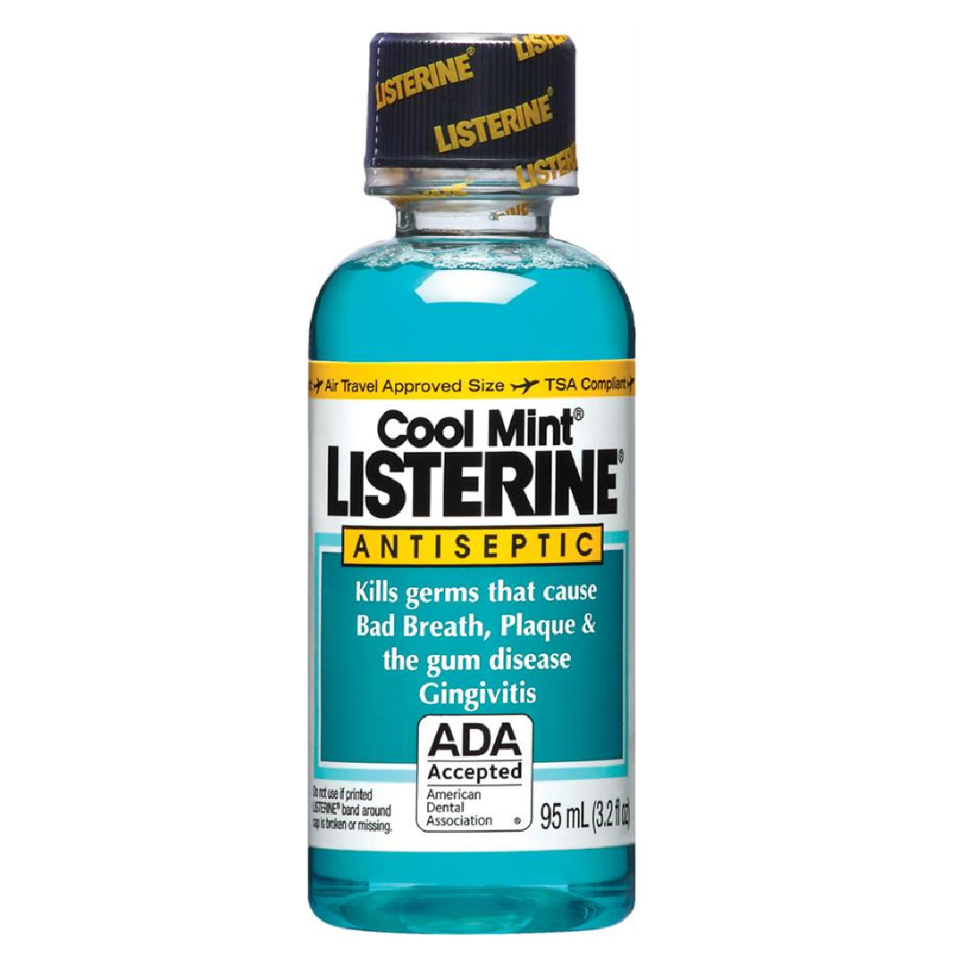 Listerine Mouthwash Cool Mint 3.2OZ