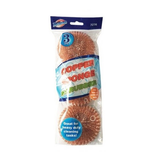 Xclean Copper Sponge Scrubber Pads