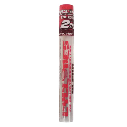 Cyclones Clear Chill Red Cones 2PK