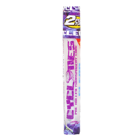 Cyclones Clear Grape Cones 2PK