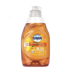 Dawn Dish Liquid Soap Bottles Anti-Bacterial Orange 7oz