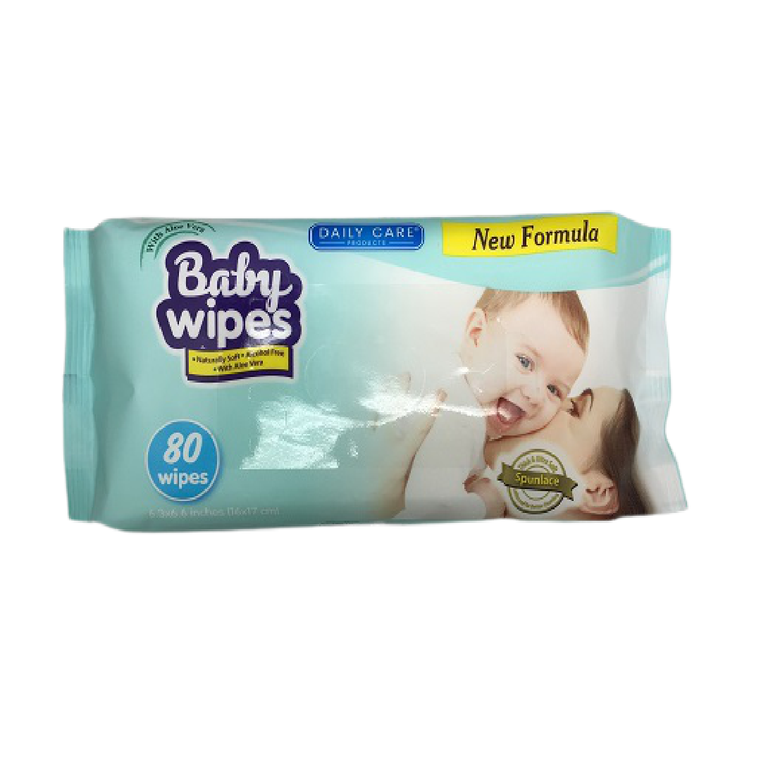 Daily Care Baby Wipes 12.9OZ