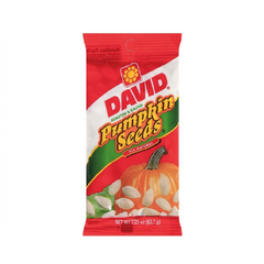 David Pumpkin Seeds Bags 2.25OZ