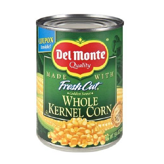 Del Monte Fresh Cut Whole Kernel Corn 15OZ