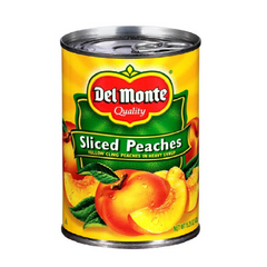 Del Monte Sliced Peaches 15.25oz Can