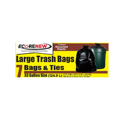 Eco-Renew 33 Gallon Trash Bags (7 Bags)