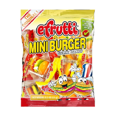 eFrutti Gummi Mini Burger Peg Bag 2.2OZ