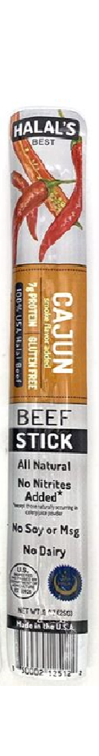 Halal's Beef Sticks Cajun .9 oz
