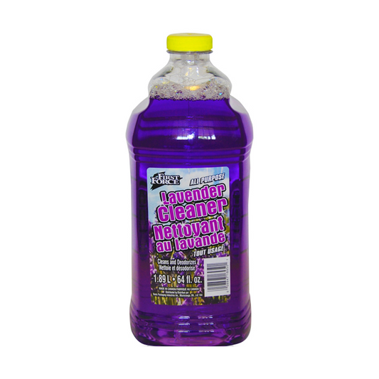 First Force Cleaner Bottles Lavender 64 oz