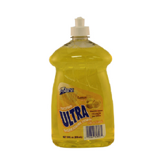 First Force Dish Liquid Bottles Ultra Lemon 28 oz