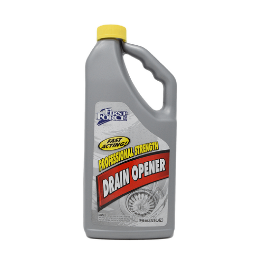 First Force Drain Opener Liquid Bottles 32OZ