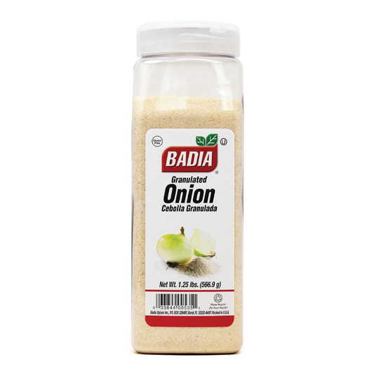 Badia Granulated Onion Pint 1.25lbs
