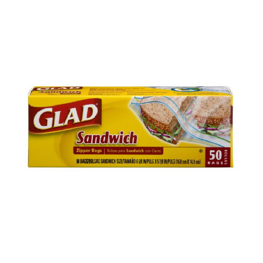 GLAD Zipper Sandwich Bags