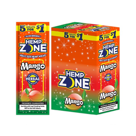 Hemp Zone Mango Rolling Wraps