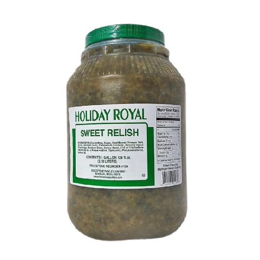 Freestone Holiday Royal Sweet Relish 1GAL