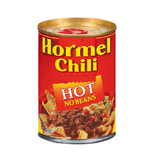 Hormel Chili Hot No Beans 15OZ