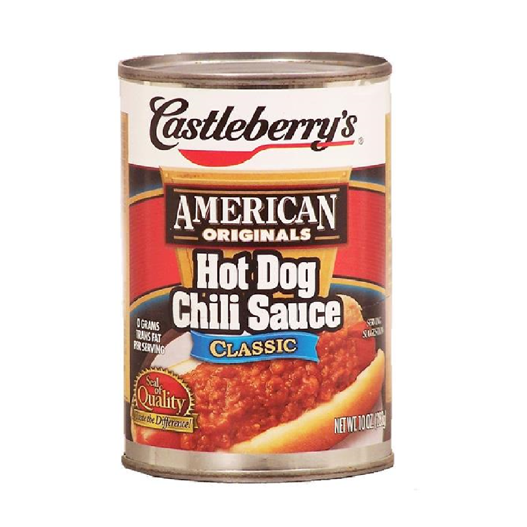 Castleberry's Classic Hot Dog Chili Sauce 10OZ
