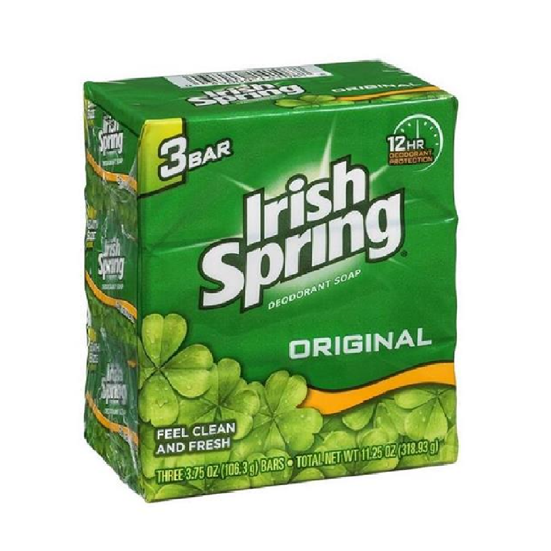 Irish Spring Original Soap 3CT