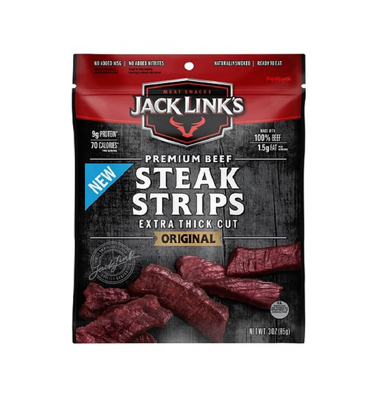 Jack Links Original Steak Strips 3OZ