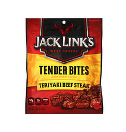Jack Links Jerky Bites Teriyaki 3.25 oz