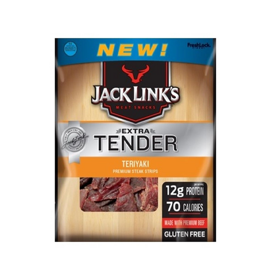 Jack Links Jerky Extra Tender Teriyaki 3.25 oz