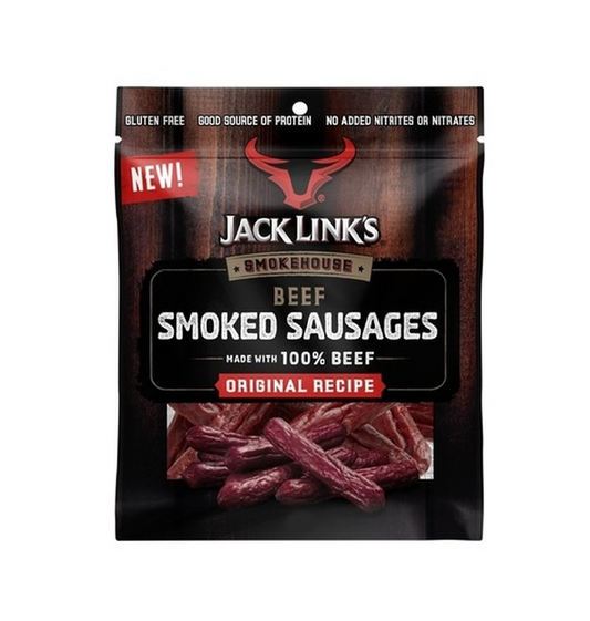 Jack Links Beef Smoked Sausages 4OZ