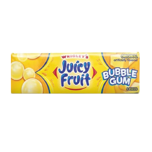Wrigley's Juicy Fruit Bubble Gum 5CT
