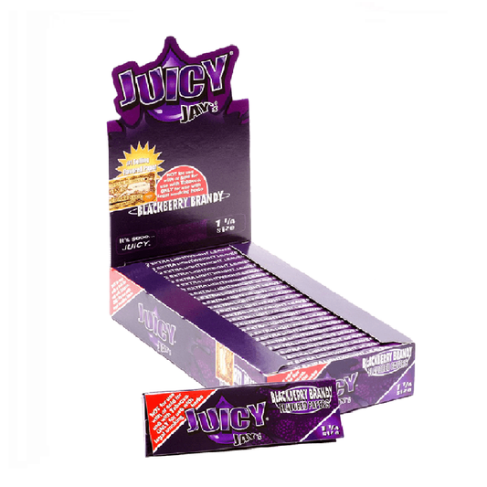 Juicy Jay's Blackberry Brandy Rolling Papers 1 1/4