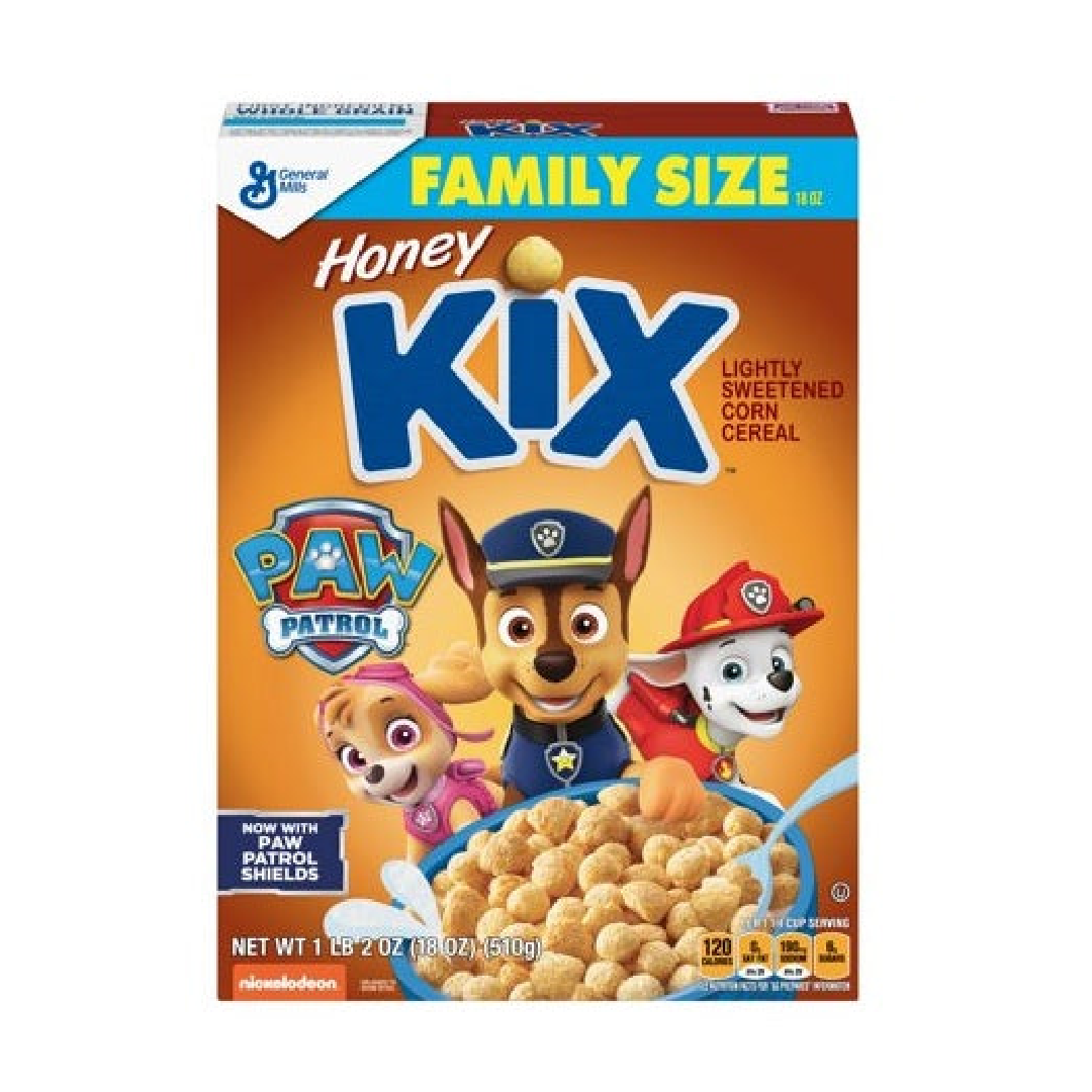 Honey Kix Family Size Cereal 18OZ