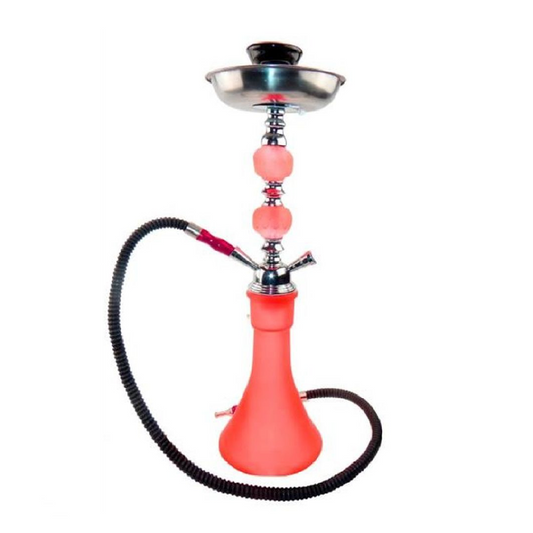 Luminous Hookah With Hose 17" Assorted