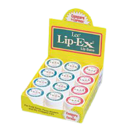 Lee Lip-Ex Lip Balm 12CT